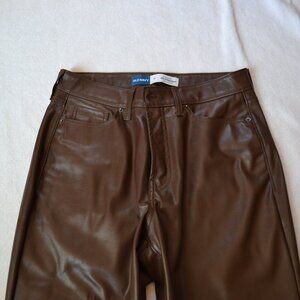 Old navy faux leather pants